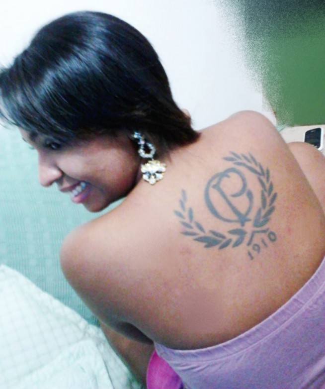 Tatuagem do Corinthians da maira
