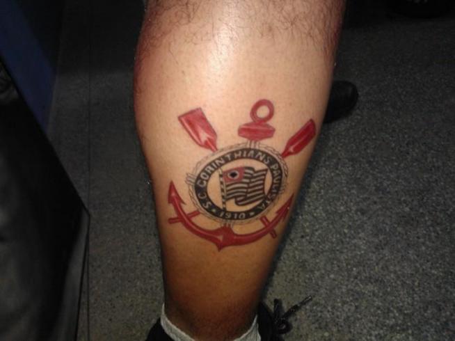 Tatuagem do Corinthians do Manoel