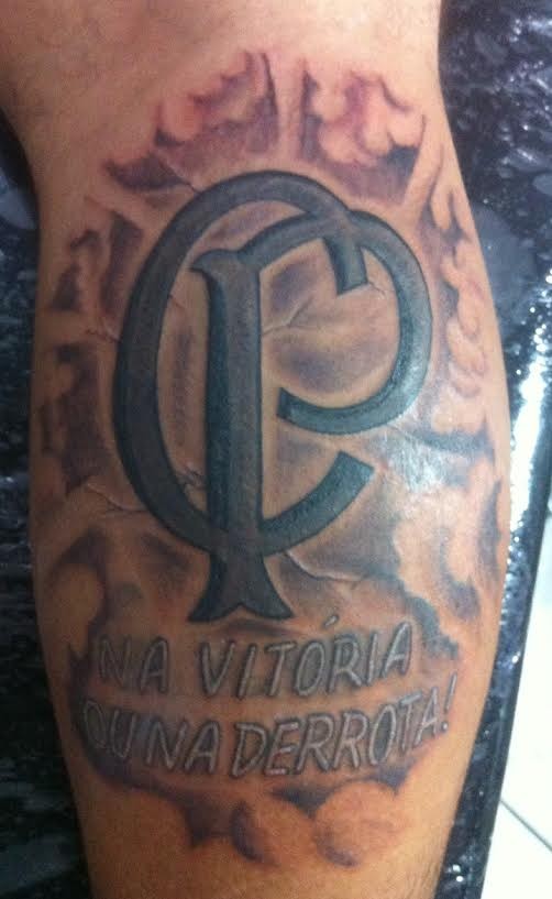 Tatuagem do Corinthians do Marcelo