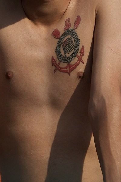 Tatuagem do Corinthians do Marco
