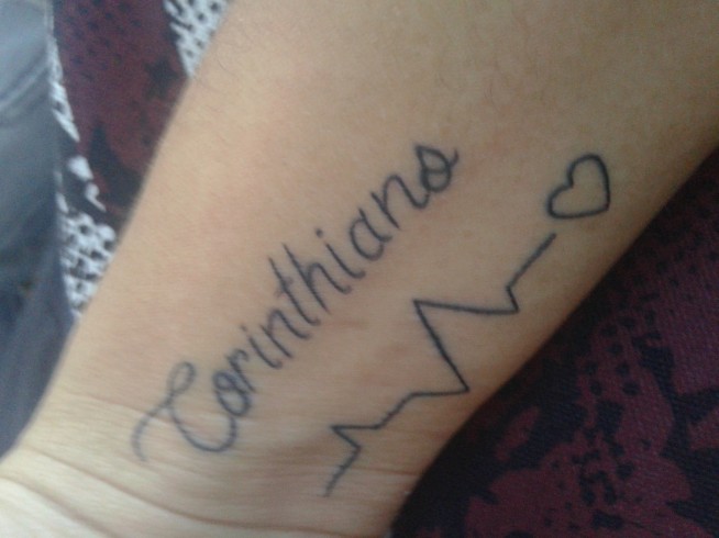 Tatuagem do Corinthians da Mautilene