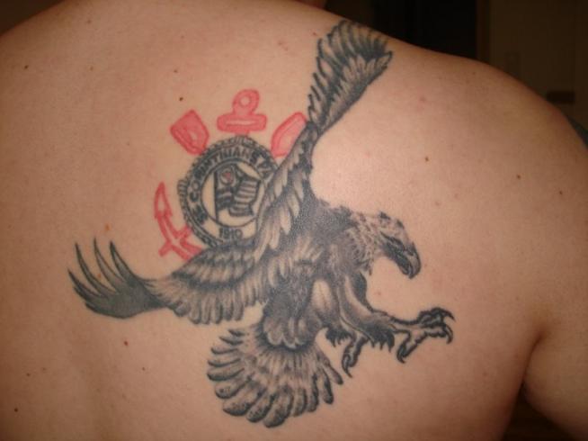 Tatuagem do Corinthians do Miguel