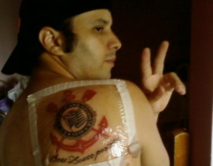 Tatuagem do Corinthians do milton