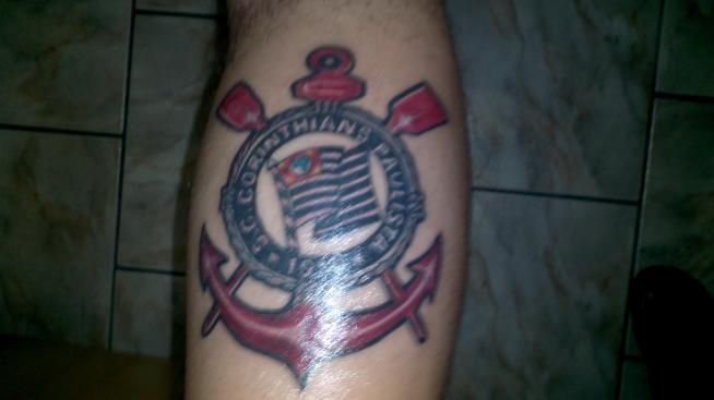 Tatuagem do Corinthians do Pablo