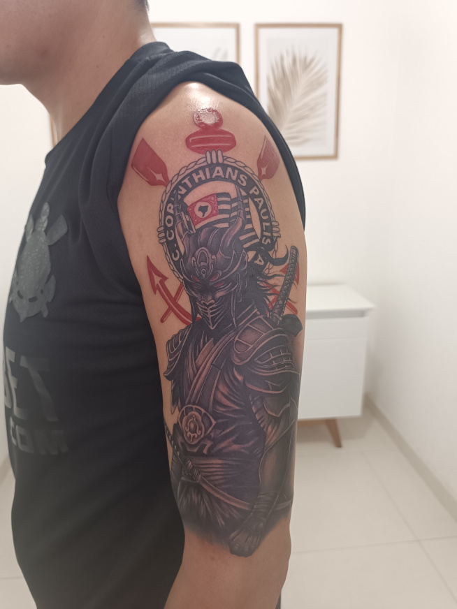 Tatuagem do Corinthians do Paulo