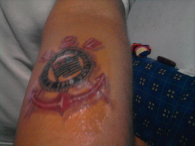 Tatuagem do Corinthians do paulo