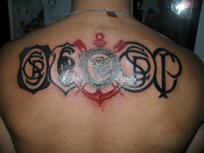 Tatuagem do Corinthians do RAFAEL