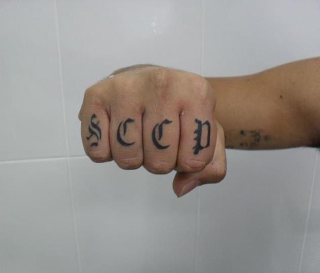 Tatuagem do Corinthians do rafael