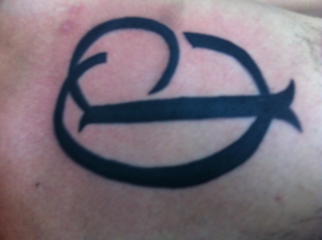 Tatuagem do Corinthians do Rafael