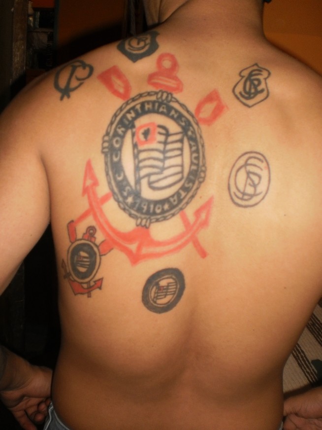 Tatuagem do Corinthians do Renan