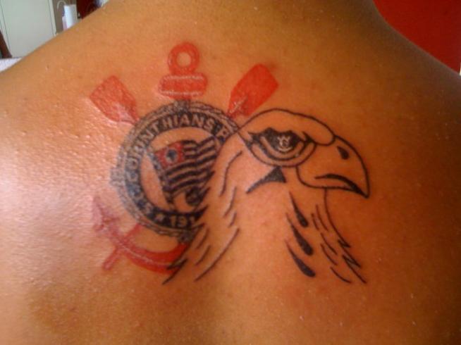 Tatuagem do Corinthians da Renata