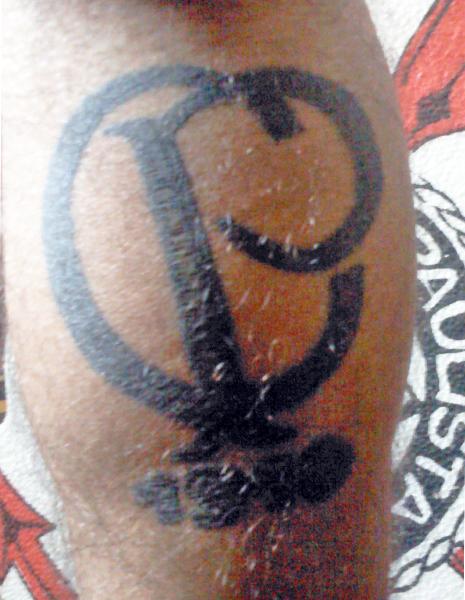 Tatuagem do Corinthians do Ricardo