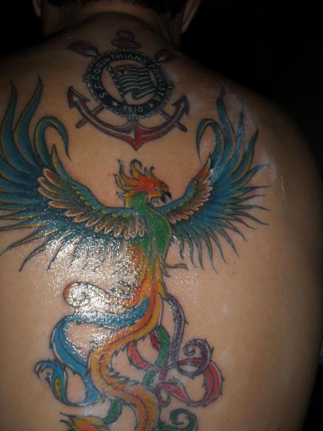 Tatuagem do Corinthians do rodrigo