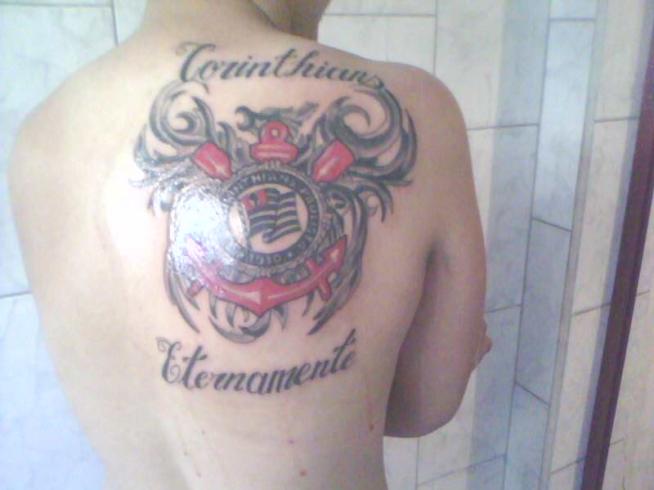 Tatuagem do Corinthians do Rogerio