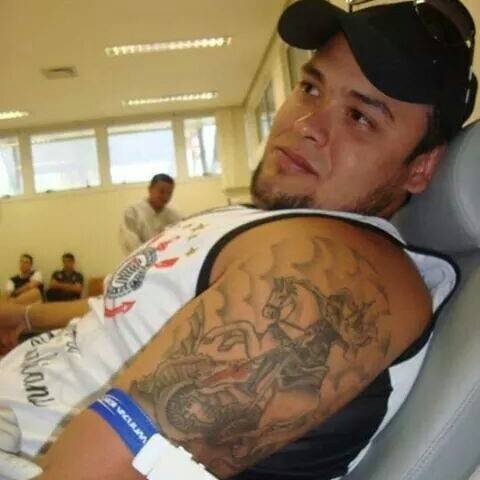 Tatuagem do Corinthians do Ronaldo