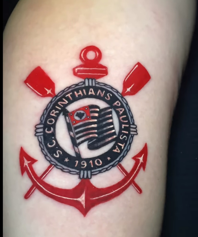 Tatuagem do Corinthians do Shelob