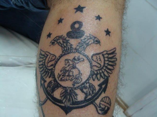 Tatuagem do Corinthians do Rubens