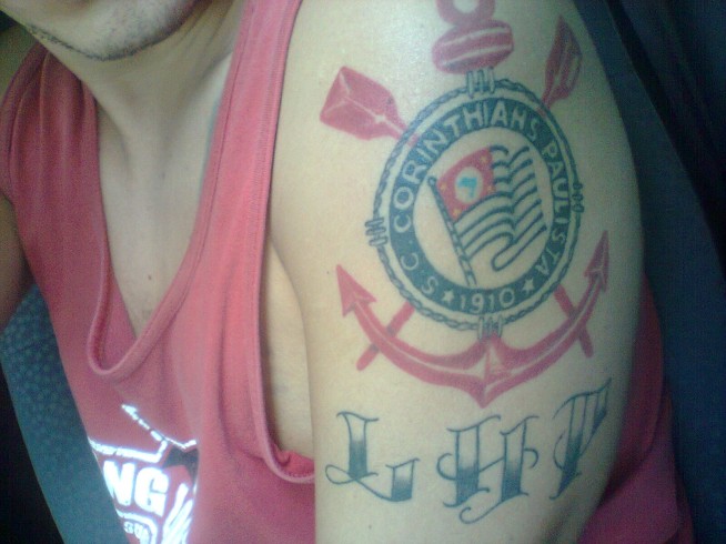 Tatuagem do Corinthians do Rubens