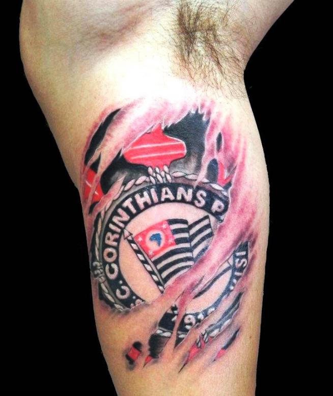 Tatuagem do Corinthians do Srgio