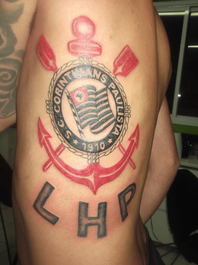 Tatuagem do Corinthians do Sidney