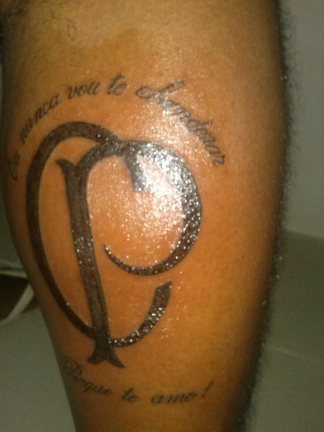 Tatuagem do Corinthians do Silvio