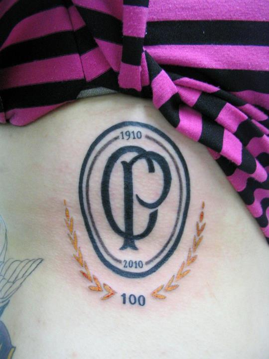Tatuagem do Corinthians da Stefani