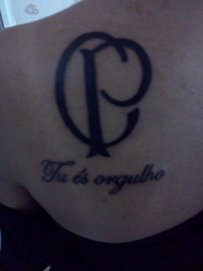 Tatuagem do Corinthians da Sueleen