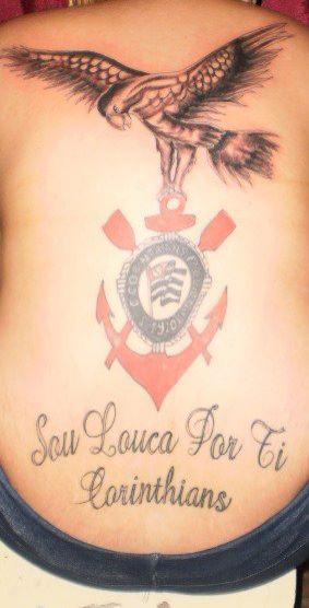 Tatuagem do Corinthians da Suelyn
