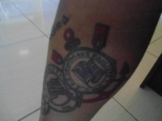 Tatuagem do Corinthians do Tain