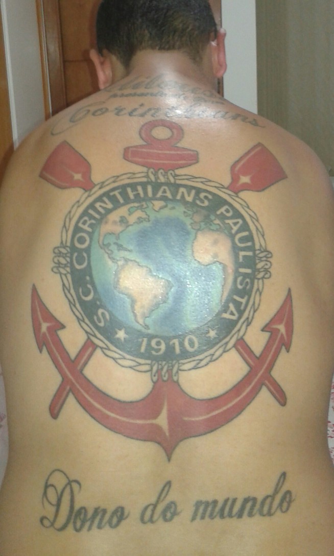 Tatuagem do Corinthians do willian