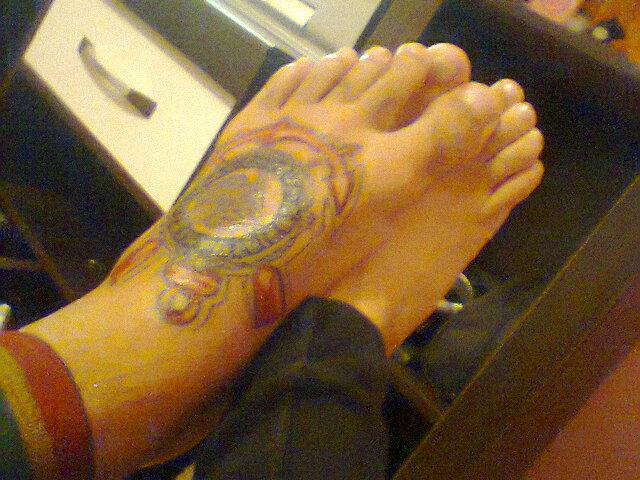 Tatuagem do Corinthians do Wilsontaz