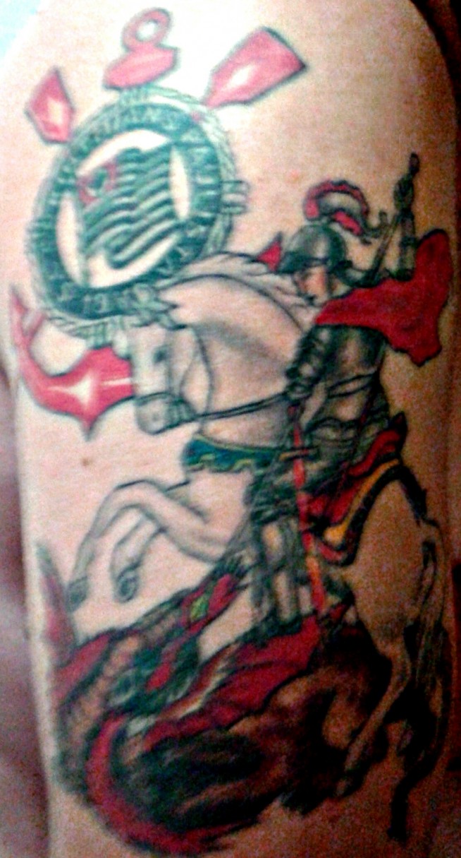 Tatuagem do Corinthians do Yuri
