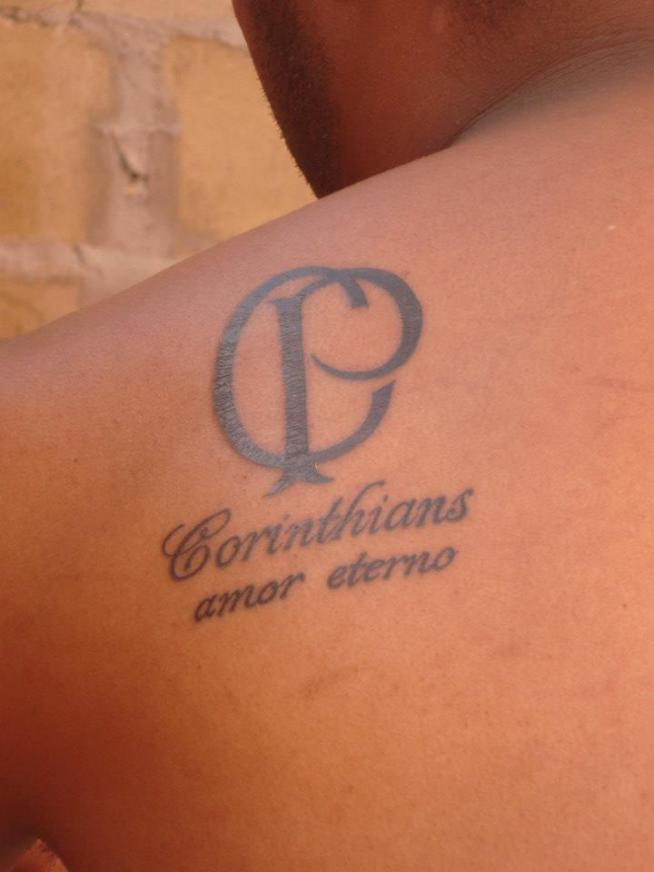 Tatuagem do Corinthians do Z