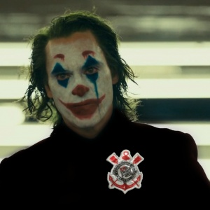 Coringa com a camisa do corinthians clearance