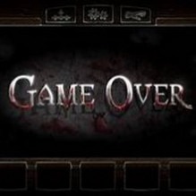 GAME OVER BLACK