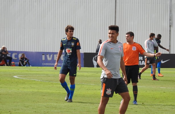 Corinthians enfrenta a Seleo Sub-20 em jogo-treino no CT