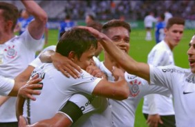 Veja os lances da vitória do Corinthians sobre o Cruzeiro