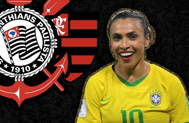 Marta no Corinthians ou no Flamengo? Craque lana a braba na internet