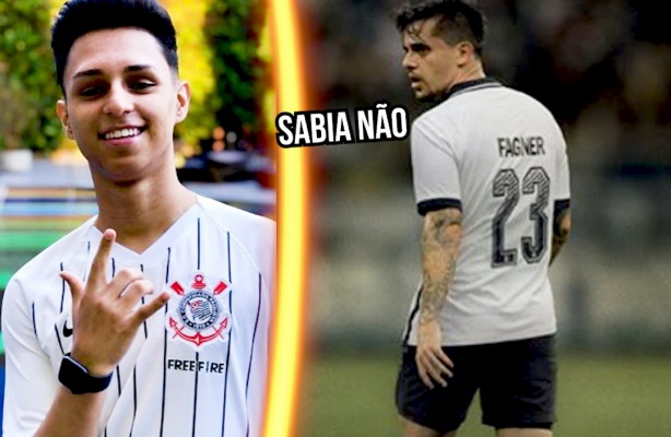 Nova camisa do Corinthians no  s no futebol: olha essa histria do Free Fire do Timo