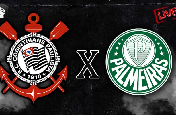 CORINTHIANS X PALMEIRAS, AO VIVO