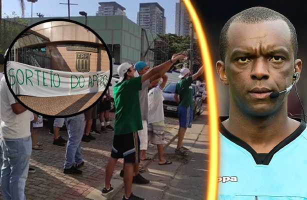 Rolou discussão séria por causa do 'apito amigo' antes de Corinthians x Palmeiras; assista