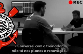 VÍDEO: A dispensa do Corinthians que impactou até a equipe da TV Globo