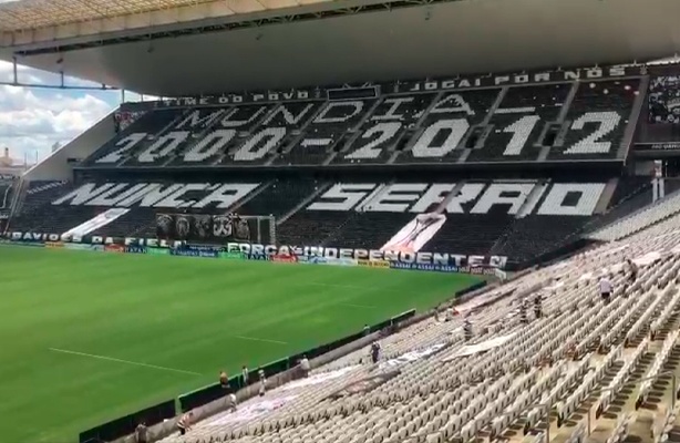 Imagens inéditas da Neo Química arena pronta pra Corinthians x Palmeiras