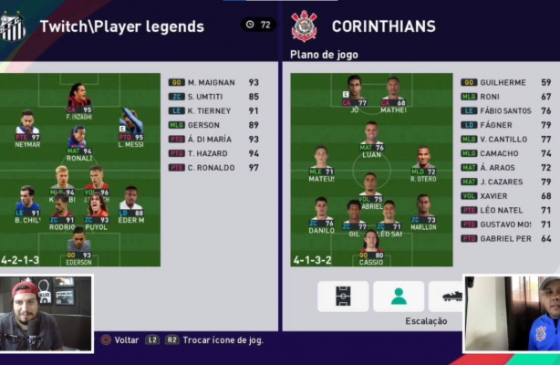 Entrevista com jogador do Corinthians | Meu Timo est ao vivo na Twitch