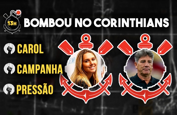 Filha de Renato Gacho interage com torcida do Corinthians | Movimentao da fiel