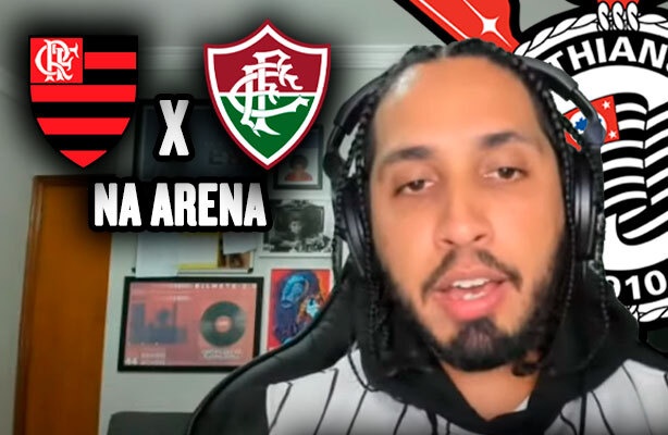 Olha a reao de Rashid ao descobrir que estdio do Corinthians receber Flamengo x Fluminense