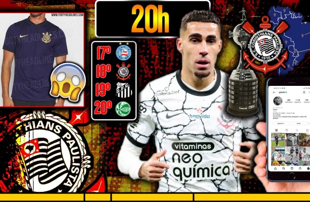 Nova camisa do Corinthians | Feia atitude com Gabriel | Semi da Libertadores: Timo em 2022? #RMT