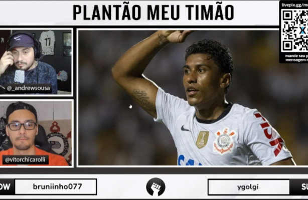 Paulinho  jogador do Corinthians | Planto Meu Timo