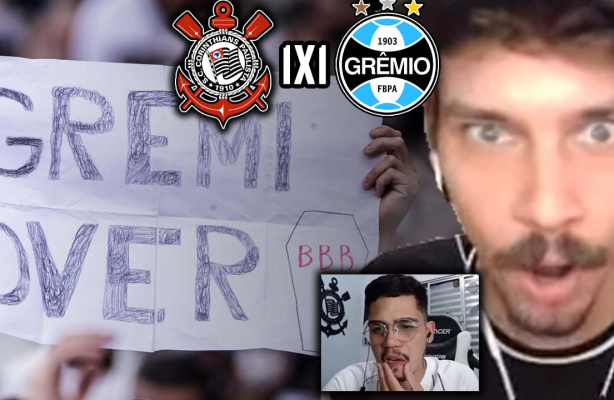 React: Corinthians 1x1 Grêmio | Gol, provocações, melhores momentos e torcida