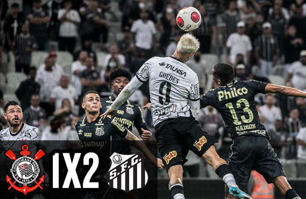 Corinthians 1 x 2 Santos | Gols e melhores momentos | Campeonato Paulista 2022